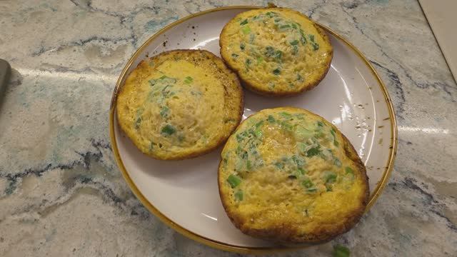 Праздничный омлет с якутским чиром. С Вербным воскресеньем православных!