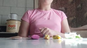 АСМР китайские вафли, китайские аскарбинки, ириска, конфетка шоколадная и китайская конфета