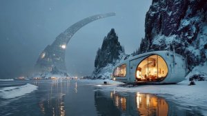 ＂You Can Stay＂ 🎧 Relaxing SCI FI Ambient Music for Quiet Winter Nights ｜ Healing Frequency-(1080p25