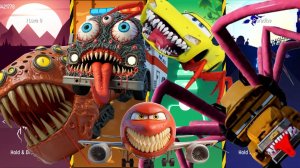 АВТОБУС-ПАУК, ЗОМБИ-СКОРАЯ ПОМОЩЬ,ПОЕЗД-ПОЖИРАТЕЛЬ,МАШИНА-ПАУК, МАКВИН САМОЛЁТ ПОЖИРАТЕЛЬ Ep. 111