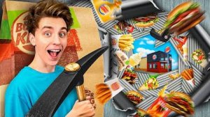 Влад А4 ПОБЕГ ИЗ 100 СЛОЕВ БУРГЕР КИНГА !