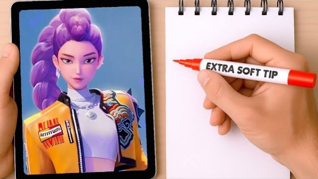 РИСУЕМ JINU КАК ОХОТНИКА НА ДЕМОНА В РАЗНЫХ СТИЛЯХ ИСКУССТВА