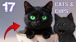 СУПЕР КОТ ЗАРАБОТАЛСЯ В КАФЕ ТОЛЬКО ДЛЯ КОТОВ #17 🐱 СУПЕР КОТ  Cats & Cups