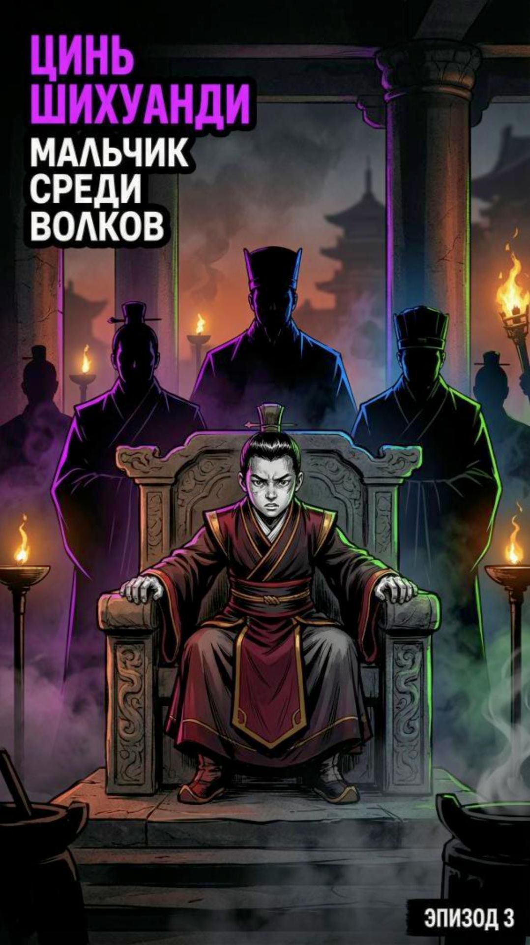 Цинь Шихуанди на троне: маленький мальчик среди волков | Эпизод 3