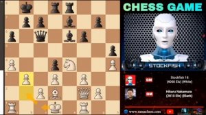 STOCKFISH18 РАЗЫГРАЛ БОНГКЛАУД ПРОТИВ ХИКАРУ НАКАМУРЫ (ВТОРОГО ШАХМАТИСТА В МИРЕ). ШАХМАТНАЯ ПАРТИЯр