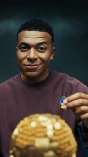 Реклама про лего в главных ролях: Роналду,Месси,Винисиус и Мбаппе