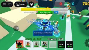 играю в Retro Tower Defense на 30 подписчиков в Roblox | Roblox Retro Tower Defense