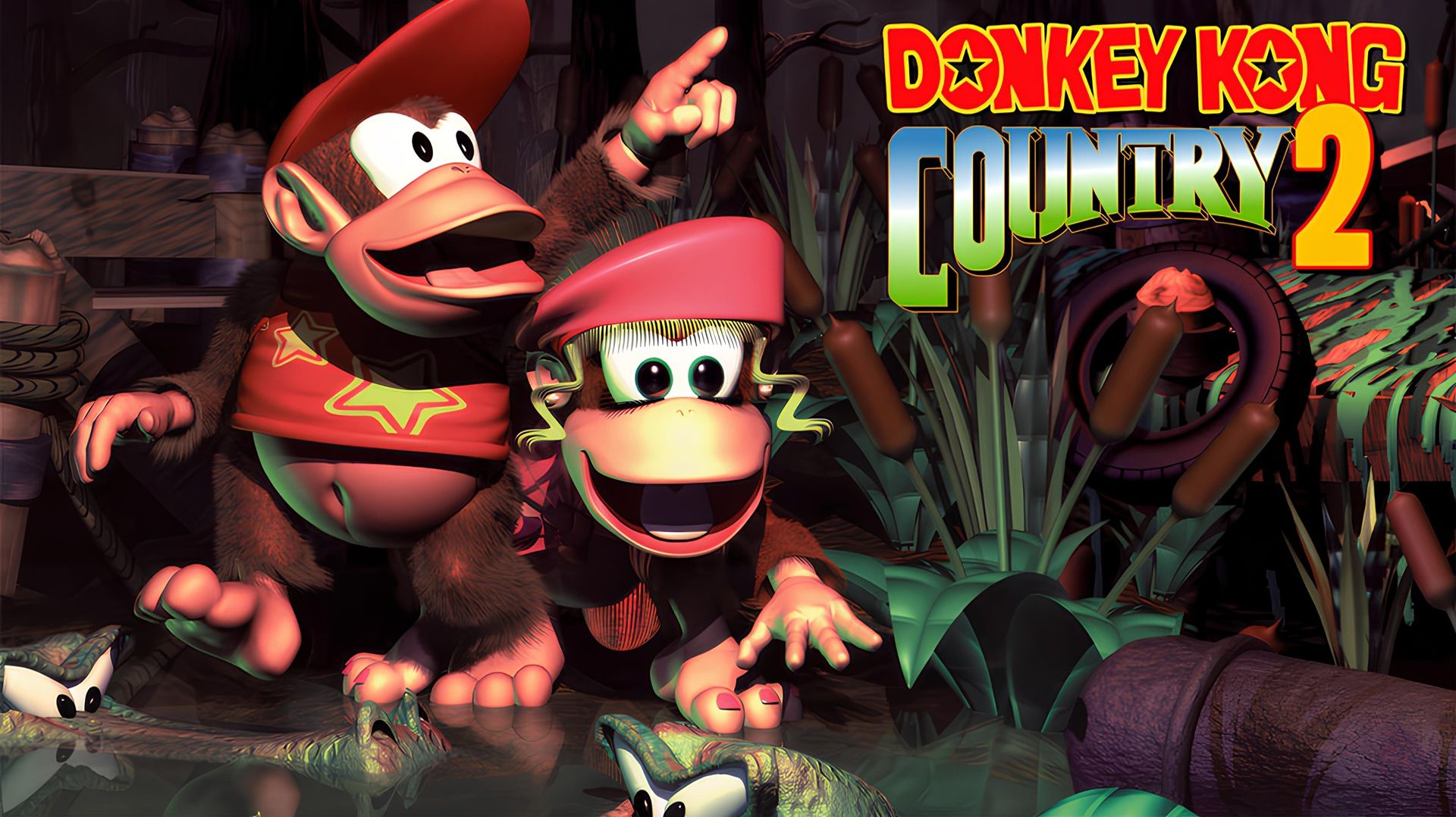 Donkey Kong Country 2 - Diddy's Kong Quest [SNES]. Прохождение #1