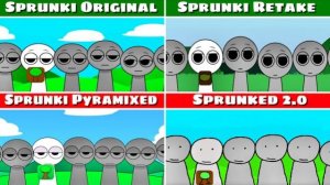МОЙ SPRUNKI — СМЕШАЙ ВСЕ: SPRUNKI ОРИГИНАЛЬНЫЕSPRUNKI RETAKE SPRUNKI PYRAMIXED
