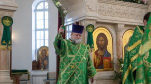 Поздняя  Божественная Литургия. Неделя ваий (Вербное воскресенье). Вход Господень в Иерусалим