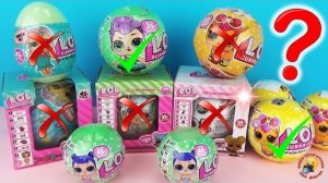ЛОЛ СЮРПРИЗЫ подделки ЗОЛОТОЙ ШАРИК сравнение с оригиналом Видео обзор игрушек для девочек