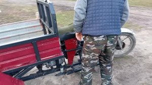 Самодельный трицикл из ИЖ-Планета.