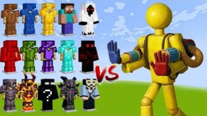 КАКАЯ БРОНЯ САМАЯ СИЛЬНАЯ ПРОТИВ ИГРОКА (POPPY PLAYTIME)? ТЕСТ МАЙНКРАФТ
