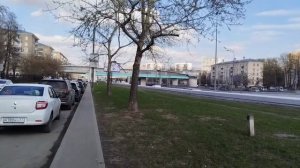 МОСКВА. НАША ПРОГУЛКА ПРОДОЛЖАЕТСЯ, ГУЛЯ-М ПО ПР. ЛЕНИНА, ,ПО АВТОЗАВОДСКОЙ, КАТАЕМСЯ НА МЦК,