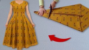 Самый простой крой платья