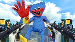 НЕ МОГУ ВЕРНУТЬ ГОРОД ОТ СТРАШНОГО ХАГГИ ВАГГИ ИЗ POPPY PLAYTIME! | GARRY’S MOD