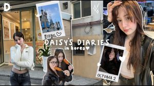 DAISY'S DIARIES in korea: lotte world, шоппинг, языковые курсы в KU, друзья, еда [ENG/ RUS]