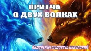 ‼️ Притча о двух волках: осознайте и интегрируйте 🙏