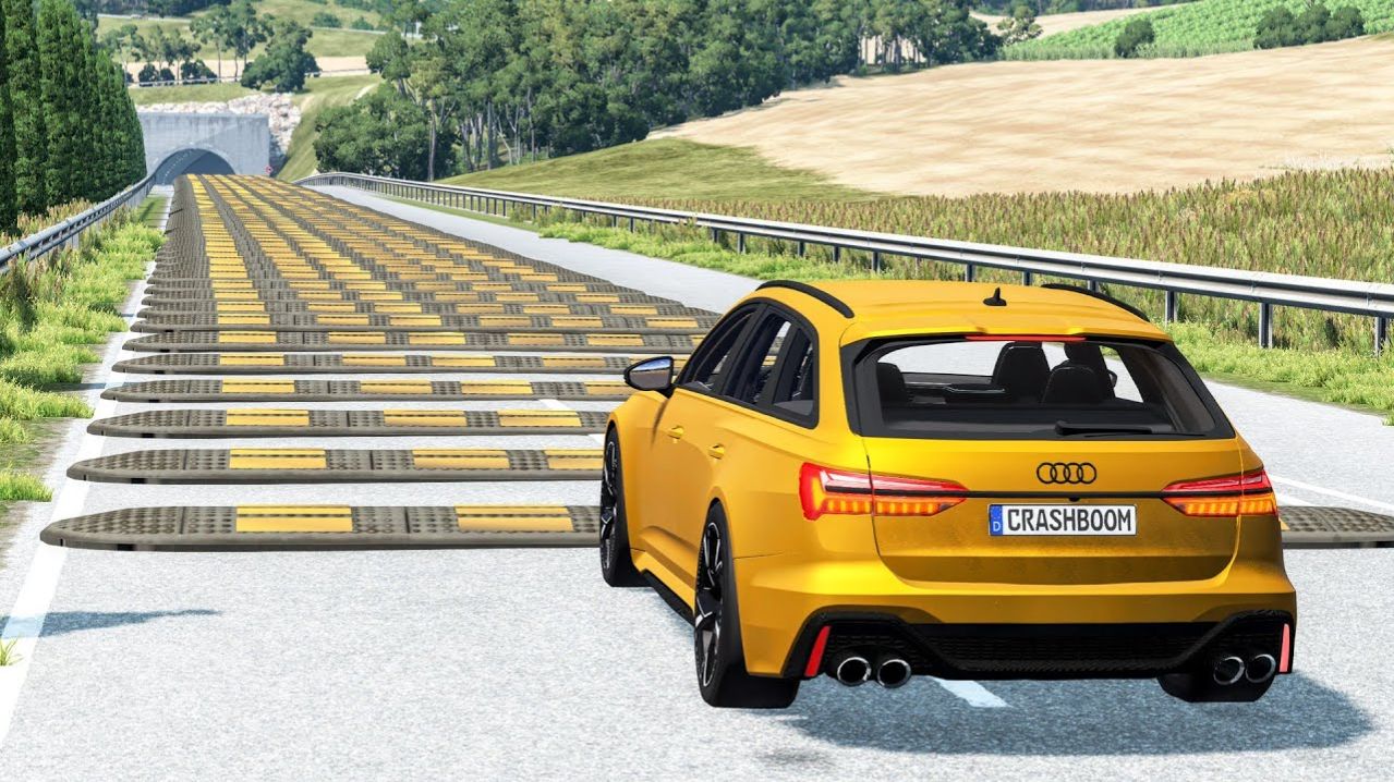 БЕЗУМНЫЕ аварии на высокой скорости #13 🎮 машинки гонки