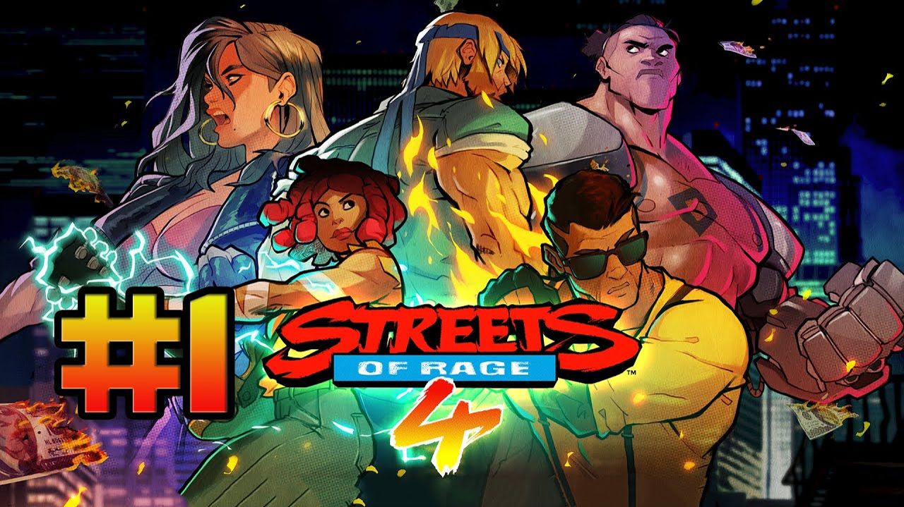 Streets of Rage 4 (PC)-Прохождение (Very Hard) #1.