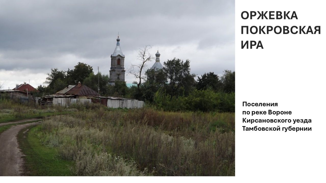 История села Оржевка