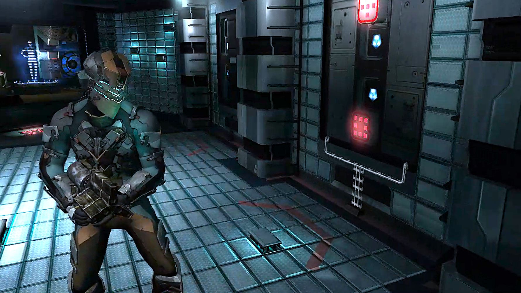 Dead Space™ 2 На сложном уровне, становится сложней и сложней, взлом серверной (7)