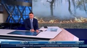 В ЕАО тушат лесные пожары