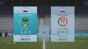 Fifa 2016  Краснодар Ахмад(Амкар)