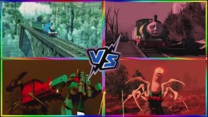 ПАРАВОЗИК ТОМАС: Поезд Мутант против Темного Зверя и Доброго Паровозика 🚂 БИТВА МОНСТРОВ