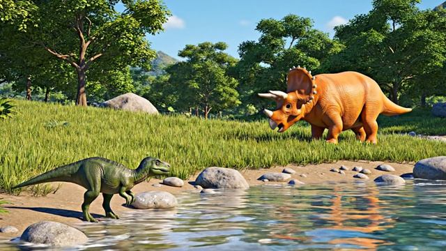 Мультик про динозавров для детей