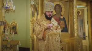 Божественная литургия в день празднования третьей годовщины архиерейской хиротонии епископа Николая