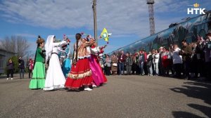 Поезд  "Цветущая степь" прибыл в Элисту
