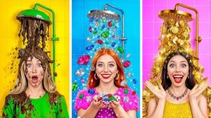 Бедная vs Богатая vs Ультра Богатая Девушка в Школе | Крутые Розыгрыши и Трюки от Multi DO Smile