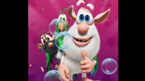 Буба.  Хитрая гусеница ворует яблоки у Бубы . Для детей.   ч 3