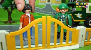 Видео про игрушки для детей -  Воры на ферме. Игрушечные мультики для самых маленьких