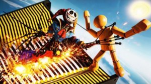 POPPY PLAYTIME 5 ПРОТИВ SHREDDER — RAGDOLL FALLS [GMOD] КТО ПОБЕДИТ