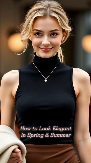 Как выглядеть элегантно весной и летом