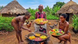 Готовим празничный обед в нашей африканской деревне. Жизнь в Кении