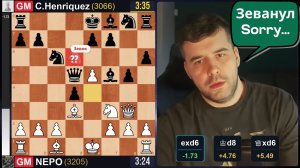 Зеванул Дружище !   [GM] Ян Непомнящий -   [GM] Кристобаль Энрикес