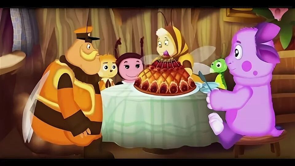 Лунтик! Новые Истории Лунтика! Пирог Лунтика! Игра!