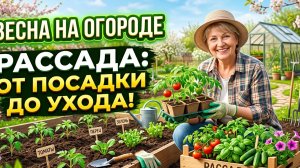 Весна на огороде. Рассада