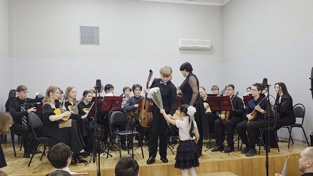 концерт ССМШ, народный оркестр