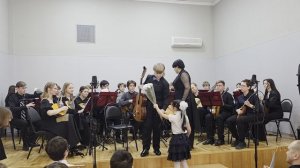 концерт ССМШ, народный оркестр