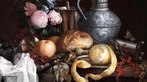 Таймлапс и детализация копии картины Яна де Хема