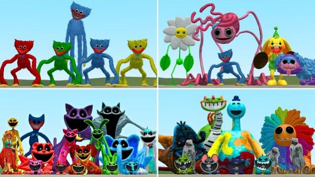 КАКАЯ СЕМЬЯ ИЗ POPPY PLAYTIME ГЛАВЫ САМАЯ СИЛЬНАЯ В GARRY’S MOD?