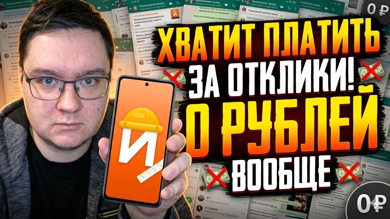 ХВАТИТ ПЛАТИТЬ ЗА ОТКЛИКИ! Как я в одиночку переписал правила найма на стройке.