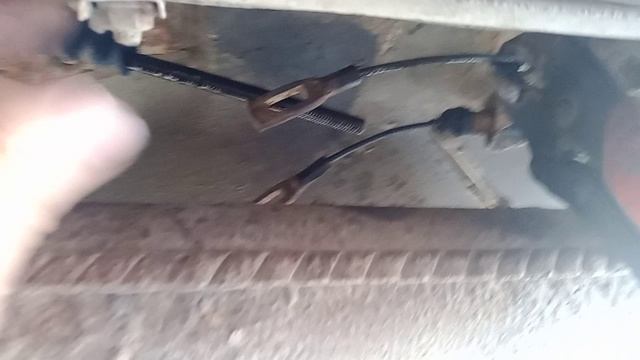 ВАЗ 2109 замена тросиков ручника