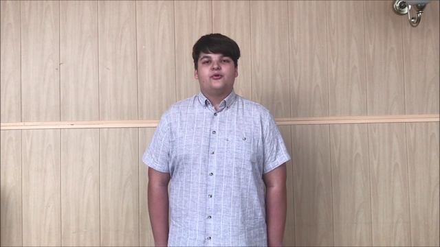 Храмцов Никита г. Курск К. Симонов "Майор привез мальчишку на лафете..."