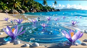 Красивое море Атмосфера отдыха, релакса и сна Спокойный сон Нежная, спокойная, красивая музыка