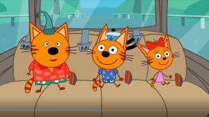 ТРИ КОТА !!! УЧИМСЯ ПРАВИЛЬНО ПУТИШЕСТВОВАТЬ !!!